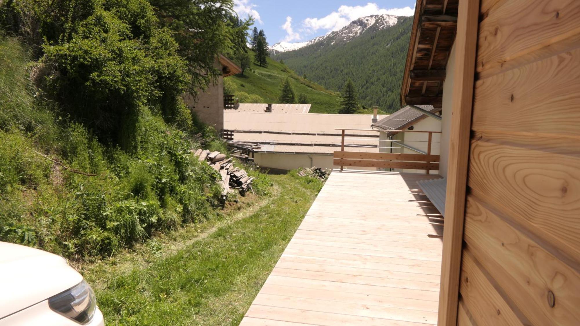 Le Grenier Du Roux Abriès Exterior foto