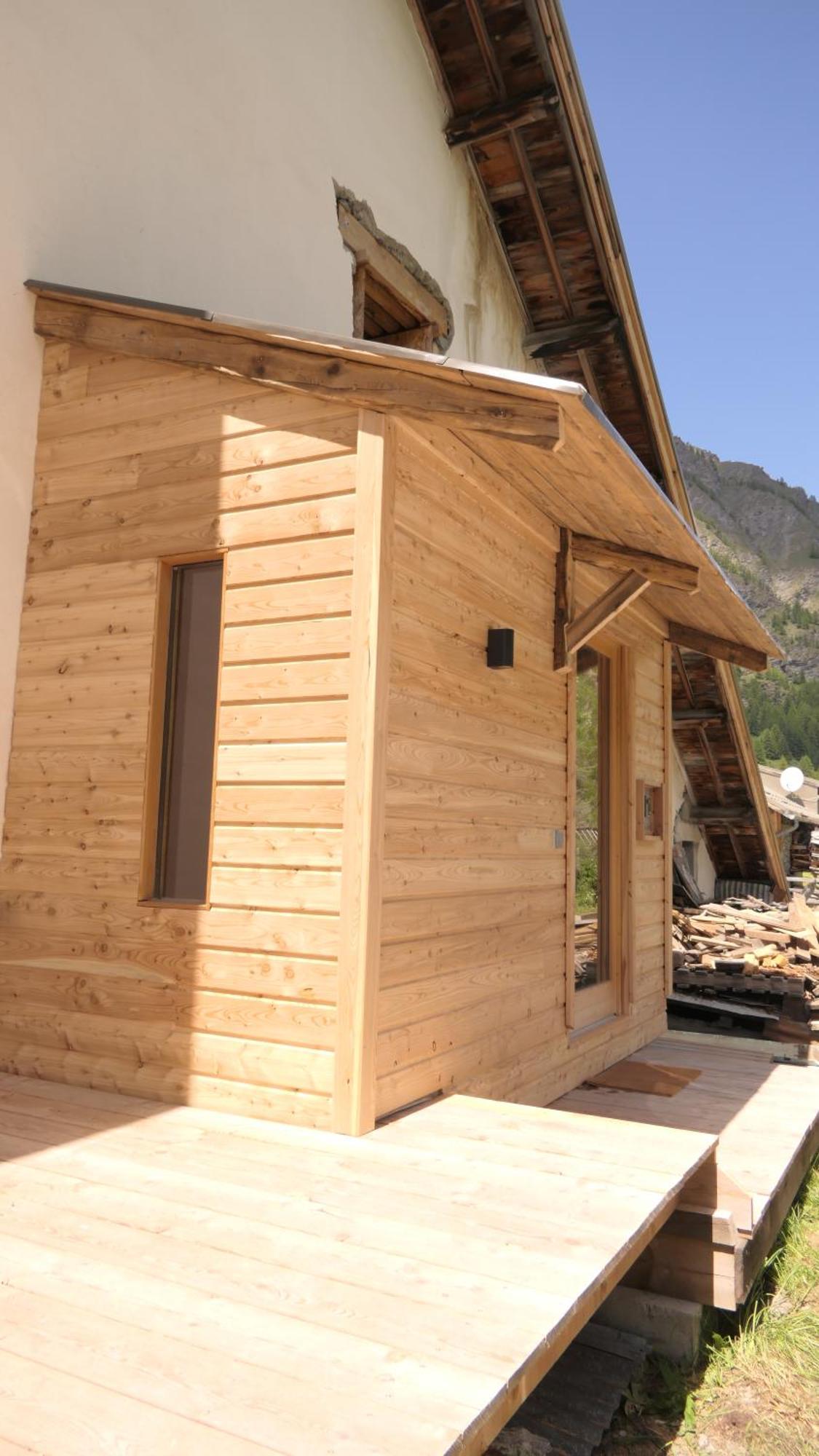 Le Grenier Du Roux Abriès Exterior foto